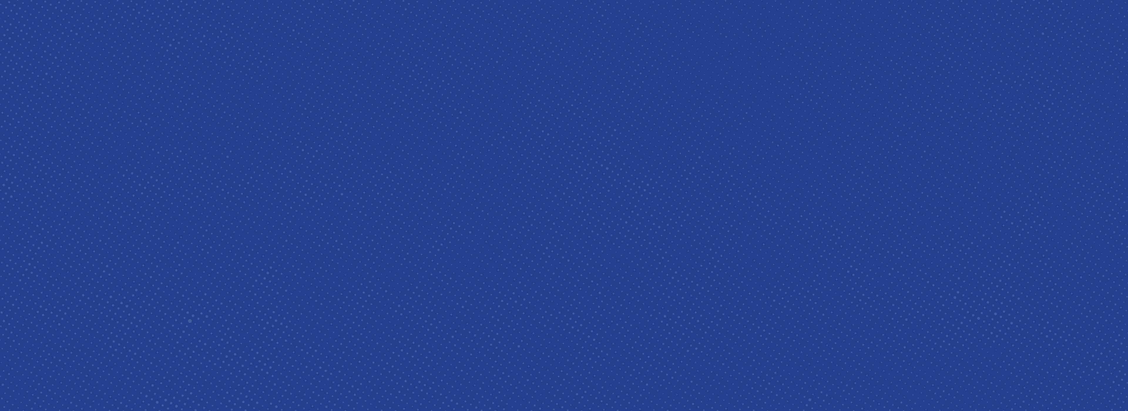 Blue background with half-tone effect and popped popcorn kernels.